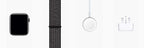 Apple Watch Nike+(GPS) Space Grey Aluminium Case with Black Nike Sport Loop