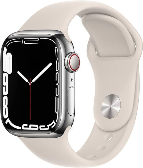 Apple Watch S7 LTE Silver Titanium
