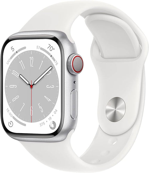 Apple Watch S8 LTE Silver Aluminium