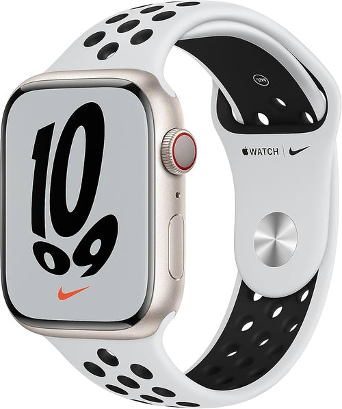 Apple Watch Nike S7 LTE Starlight Aluminium