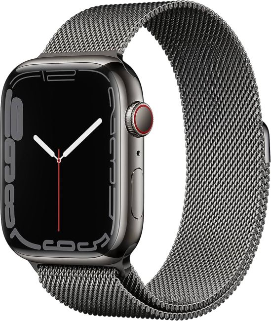 Apple Watch S7 LTE Graphite SS