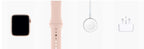 Apple Watch 4 (GPS + Cellular) Gold Aluminium Case with Pink Sand Sport Band