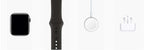 Apple Watch 4 (GPS) Space Grey Aluminium Case with Black Sport Band