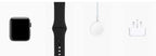 Apple Series 3 (GPS + Cellular) Space Grey Aluminium Case with Black Sport Band